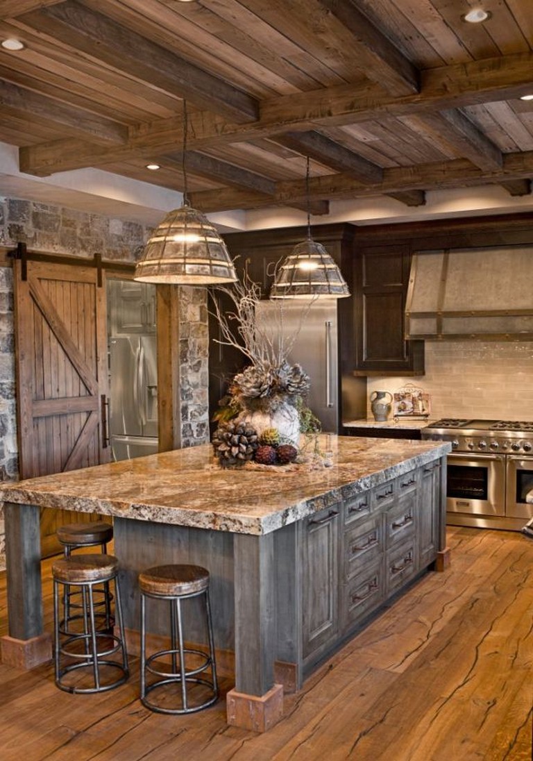 95+ Amazing Rustic Kitchen Design Ideas