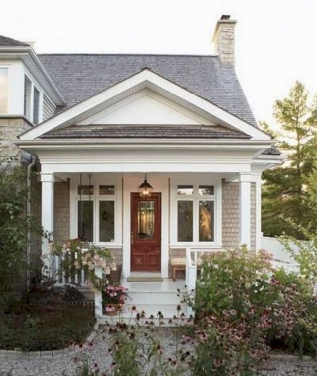 21 Cool And Beautiful Tiny Home Front Porch Design For Inspiration ...