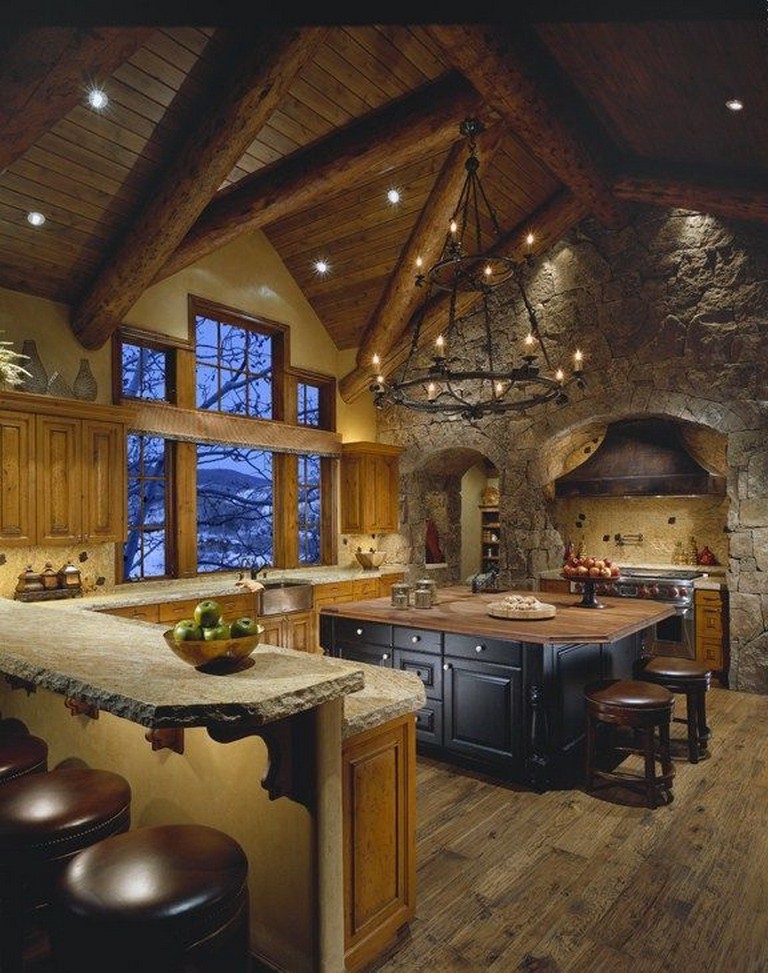 95+ Amazing Rustic Kitchen Design Ideas   Page 22 of 91