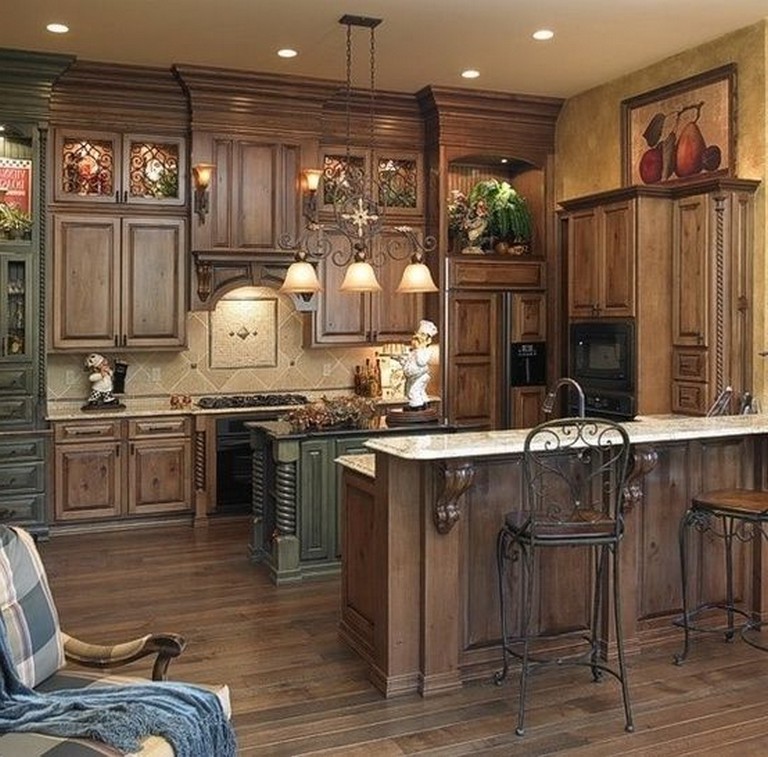 95+ Amazing Rustic Kitchen Design Ideas - Page 52 of 91