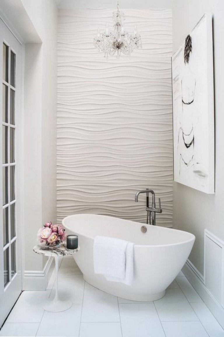 45+ BEST STYLISH WHITE SUBWAY TILE BATHROOM IDEAS FOR YOUR REFERENCE